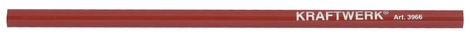 Zimmermanns-Bleistift, schwarz 175mm
