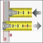 Profi-Rollmeter 5 m x 27 mm