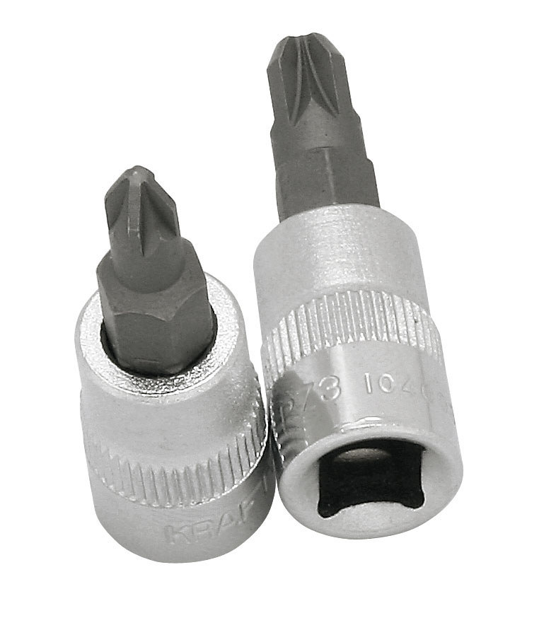 1/4'' Chiave a bussola a giravite Pozidriv No. 2