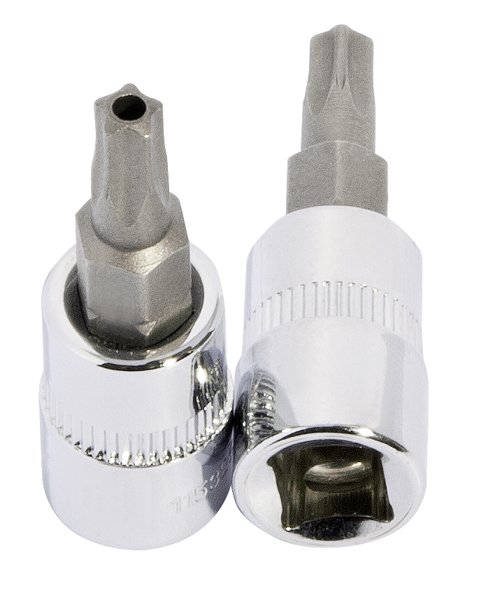 1/4" Chiave a bussola giravite Pentatorx Tamper res. , TS30