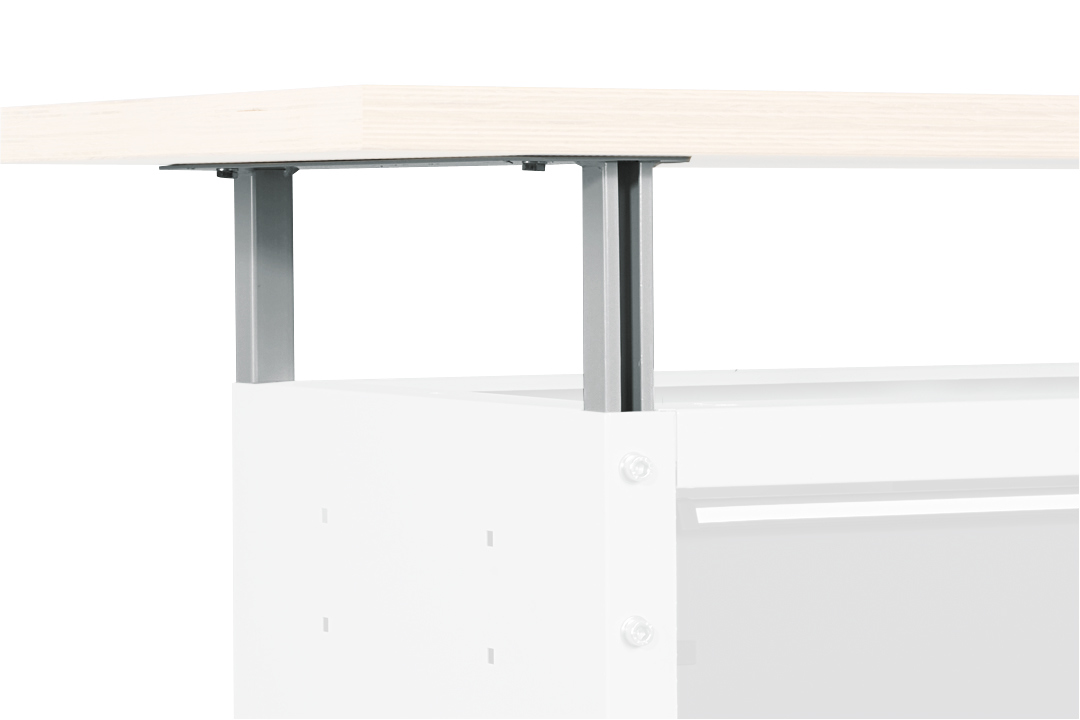 Höhenverstellung für Werkbank, 1500 mm
