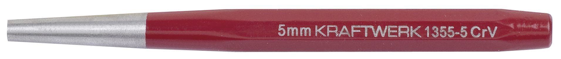 Durchschlag 5 mm x 120 mm lackiert