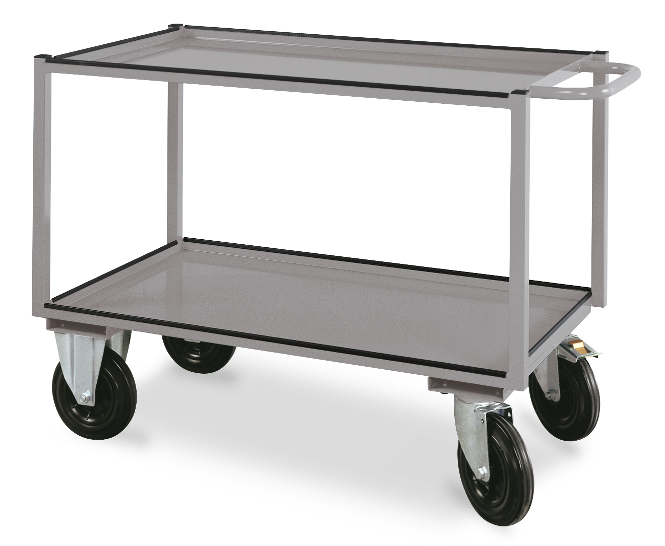 Tischwagen mit 2 Ladeflächen, 810x1300x600 mm, 45 KG