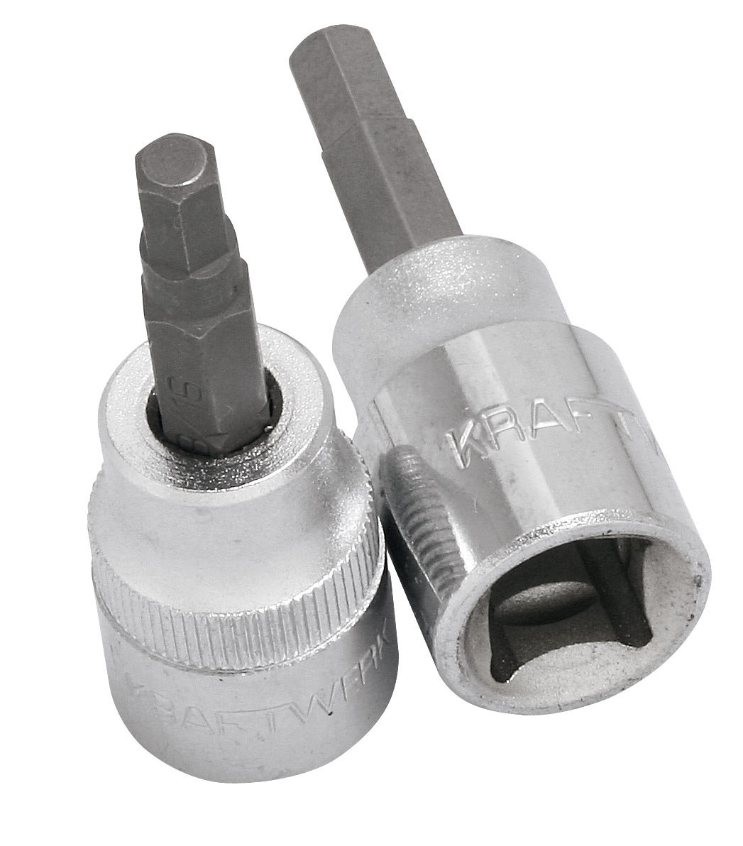 Douille-embout 3/8" 6 pans creux 1/4"