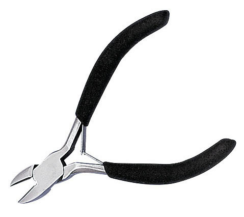 Pince él. coupante diag. coupe semi-ras