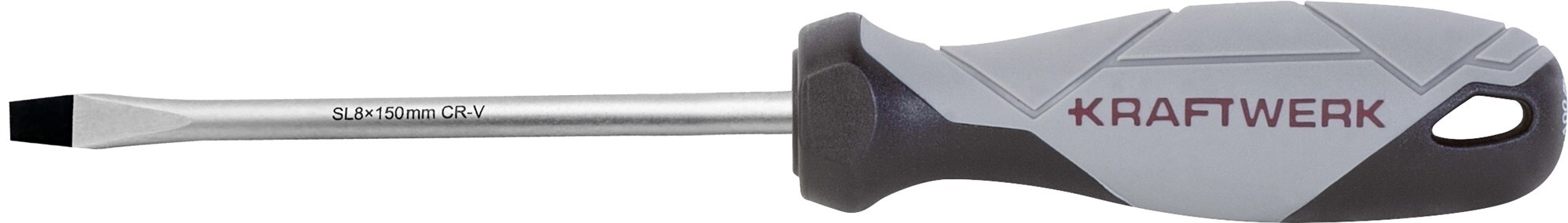BASIC LINE Slotted screwdriver 8.0 x 150 mm
