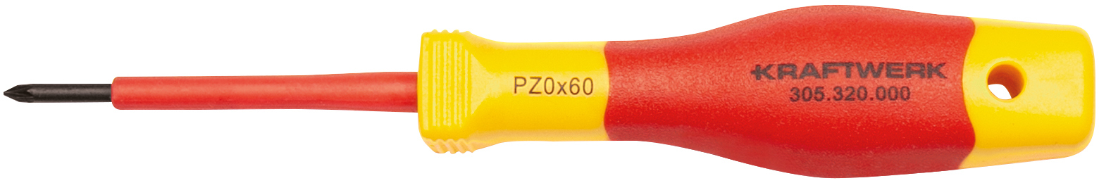 Elektriker-Schraubendreher Pozidriv PZ0