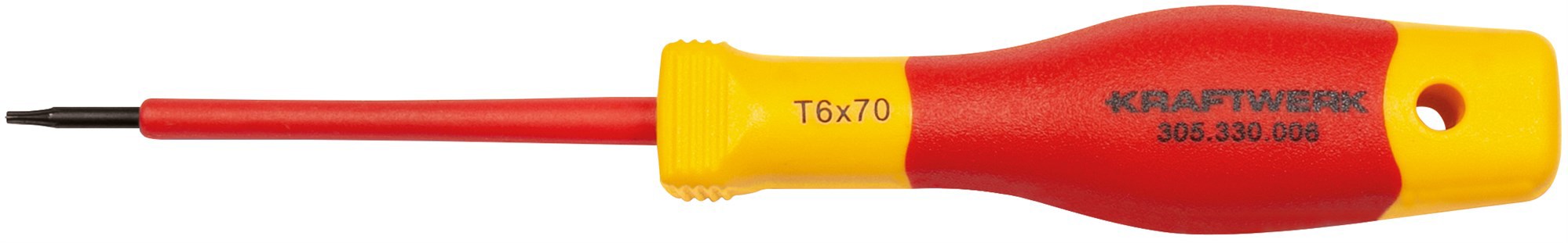 Elektriker-Schraubendr. TX m. Bohr. T6