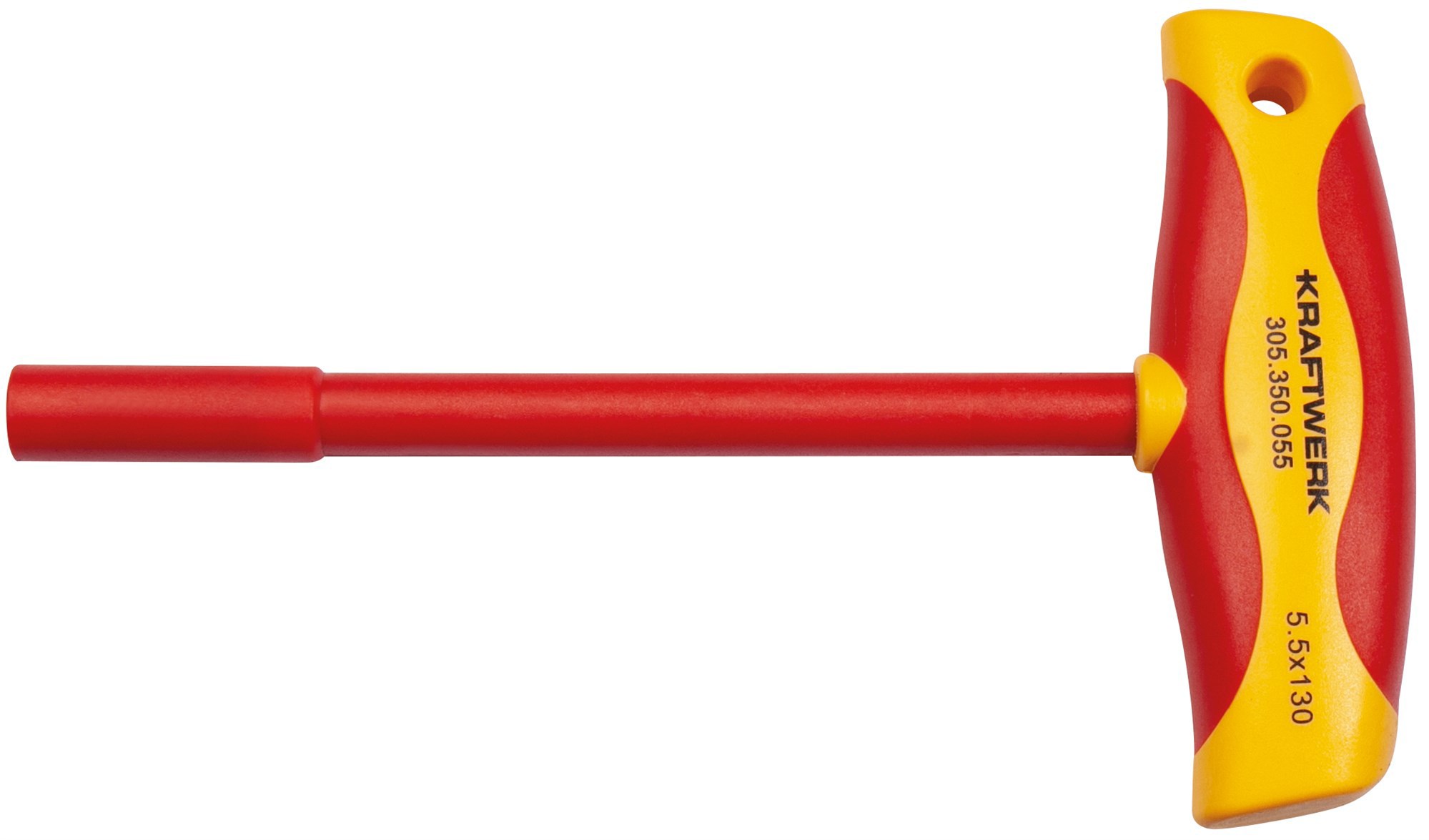 Clé à douille poignée en T VDE 5.5 mm