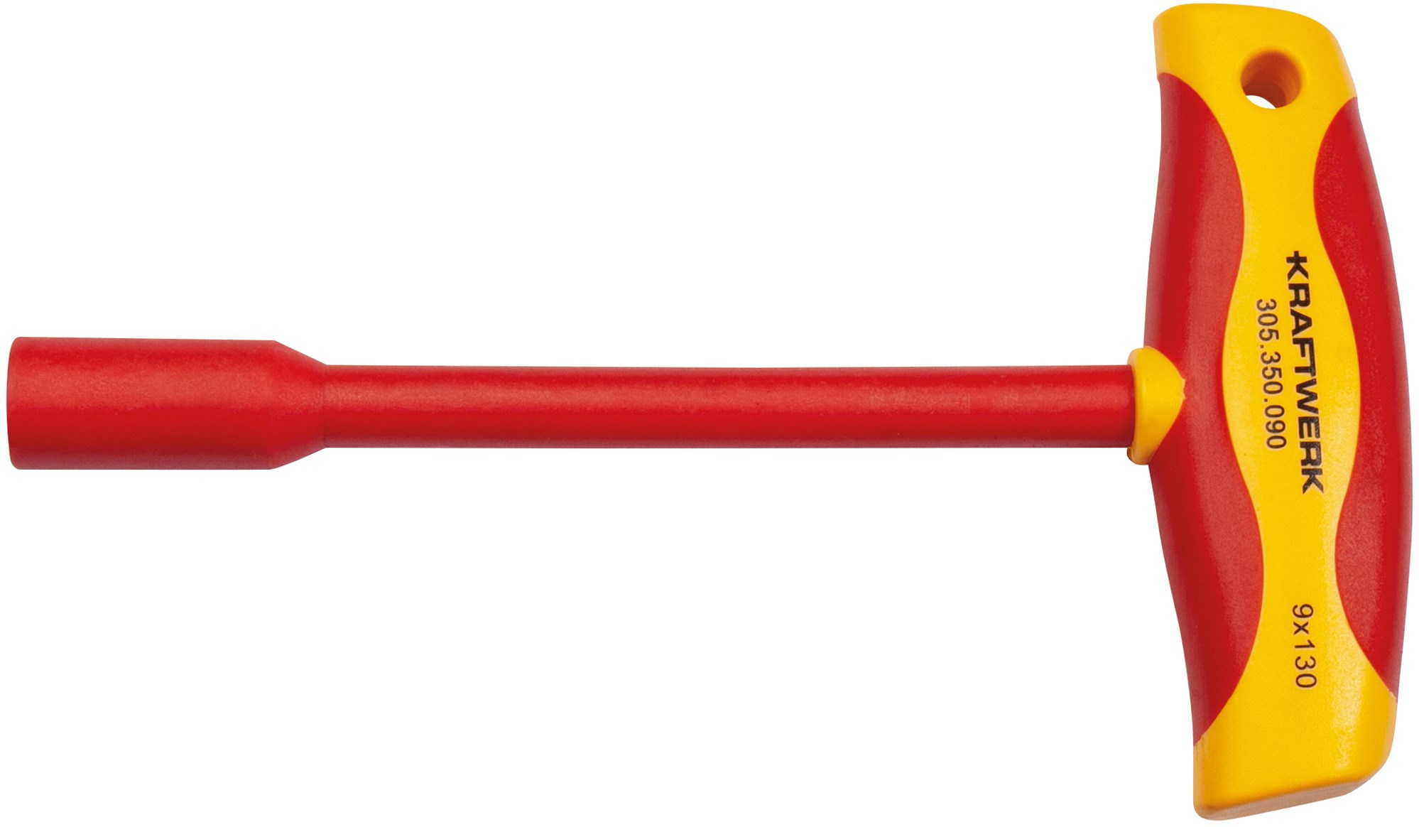 Clé à douille poignée en T VDE 9 mm