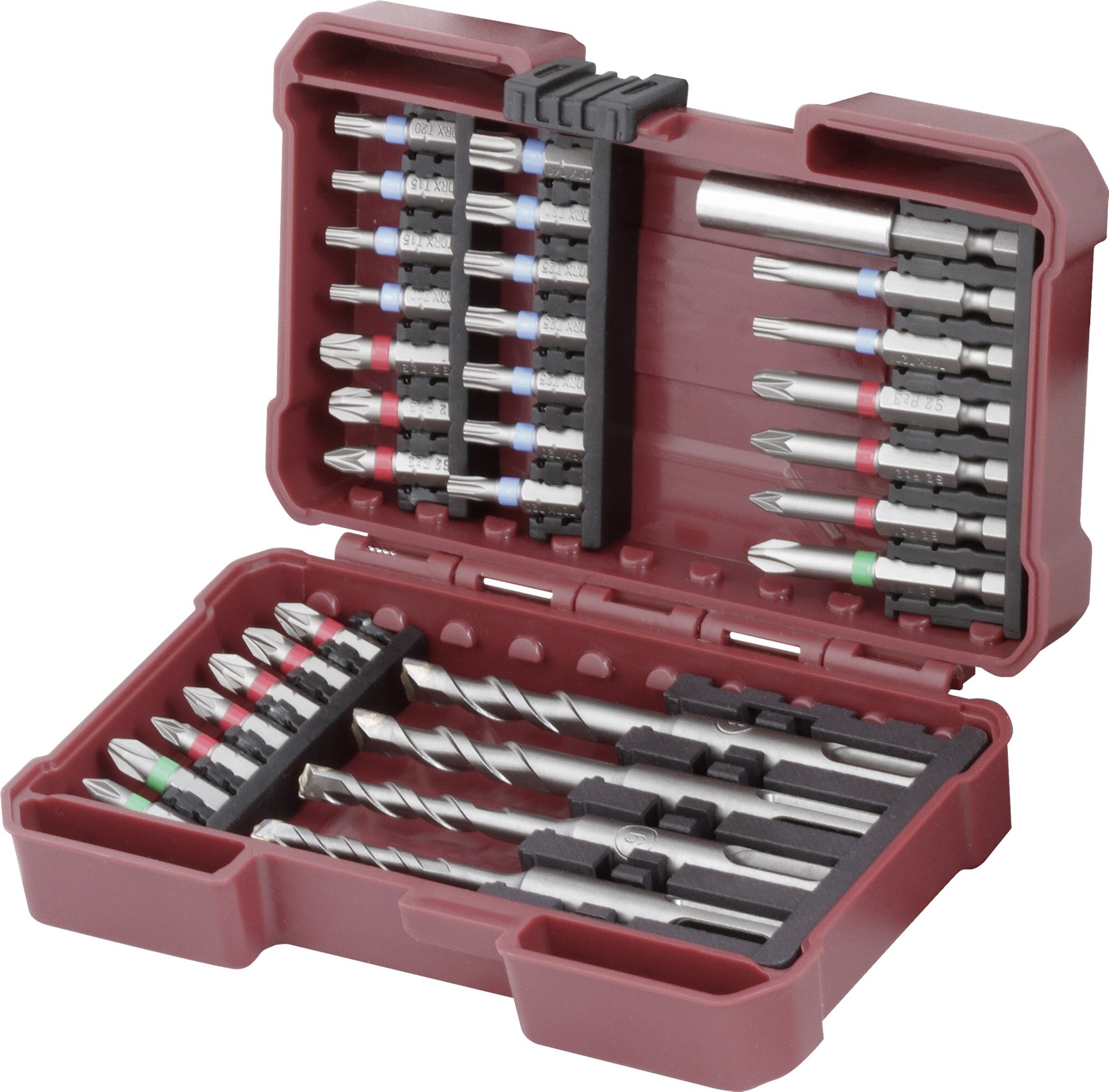 Bit und Bohr Box Profi Impact 1/4", 32-tlg.