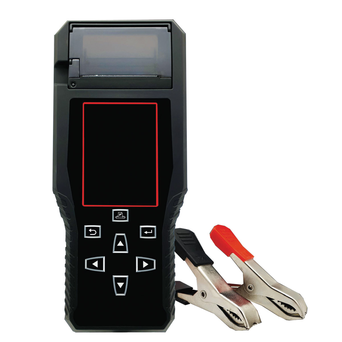 Testgeräte f. Batteriesystem mit Drucker