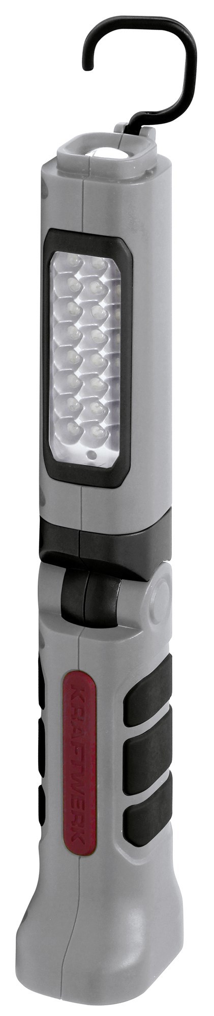 LED-Akku-Handlampe 3.7 V 24+5 LED Li-Ion