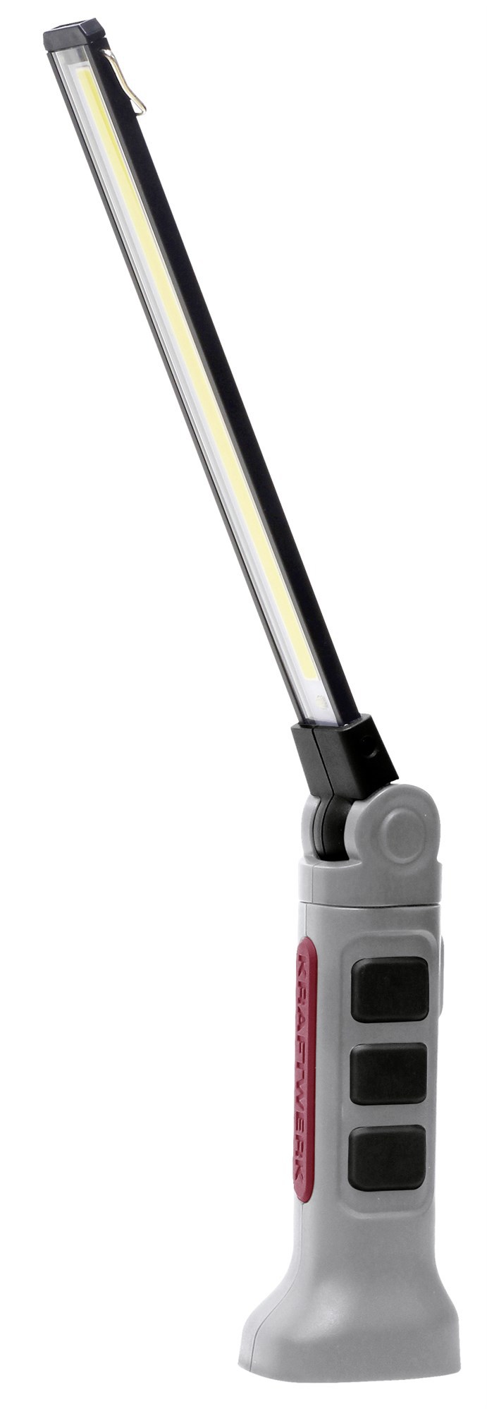 COB-LED-Akku-Handlampe flach 3.7V Li-Ion