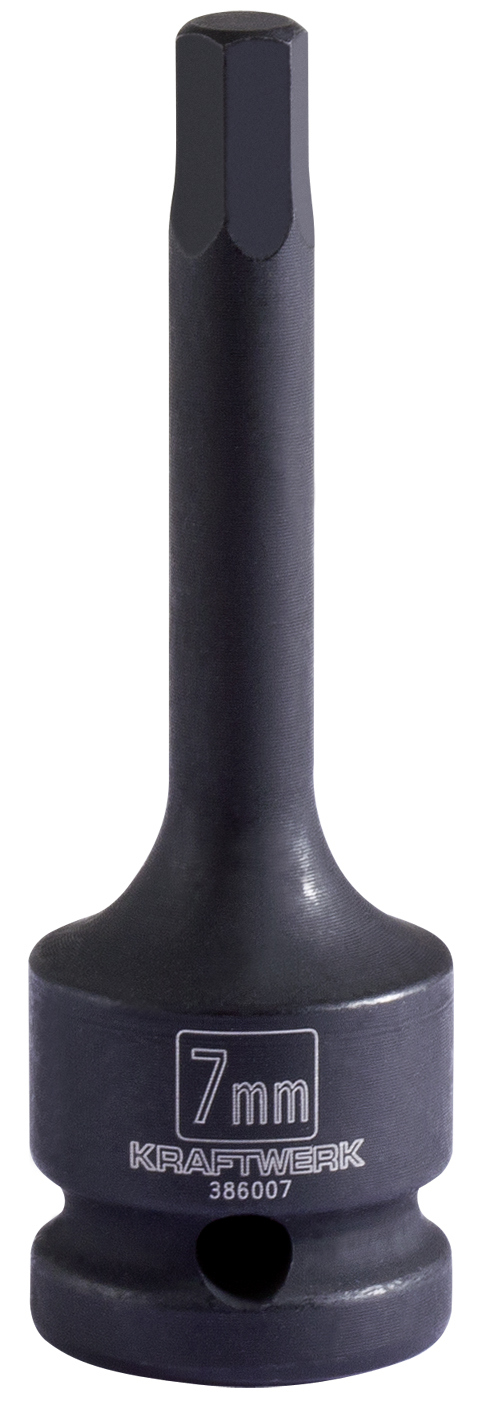 1/2" InSechskant-Schlag-Stecknuss 7 mm