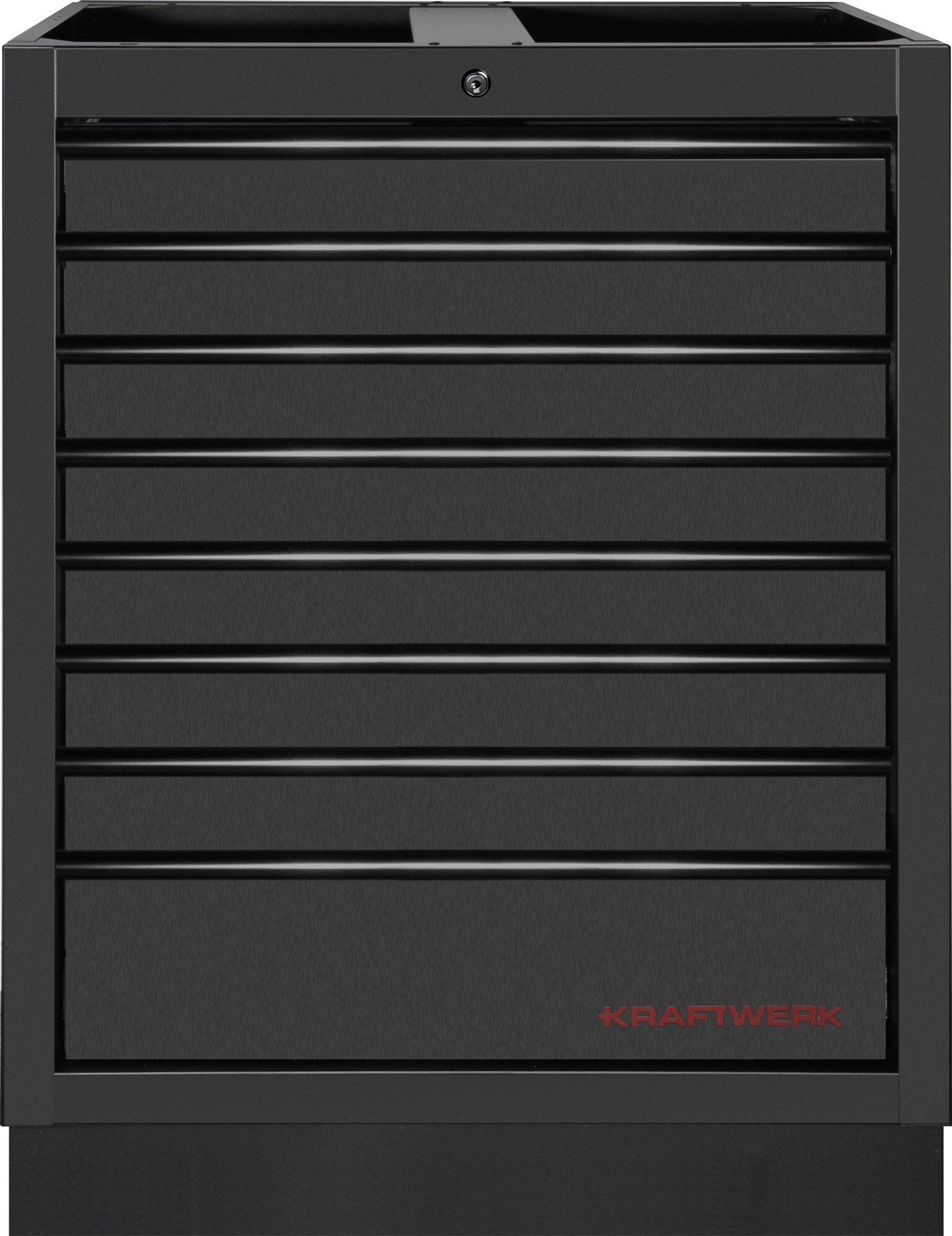 MOBILIO Schubladenschrank, 8 Schubladen BLK