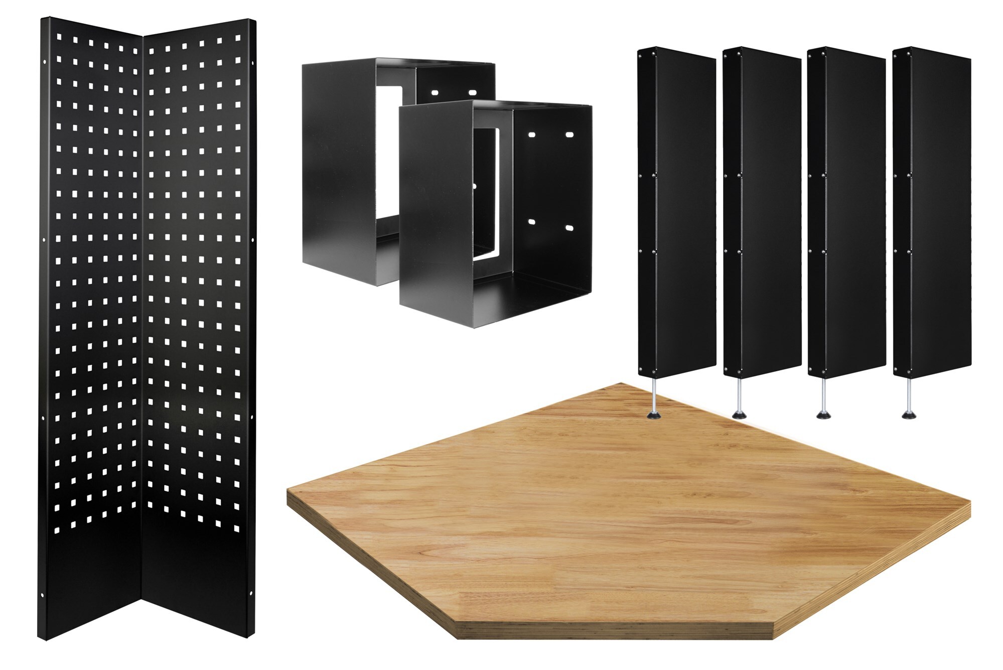 MOBILIO BLK Eckelement Erweiterungs-Set
