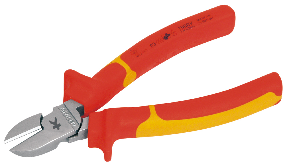 Tronchese Hightech 1000 V a taglio diagonale 180 mm