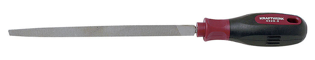 Lime triangulaire emmanchée ergokraft